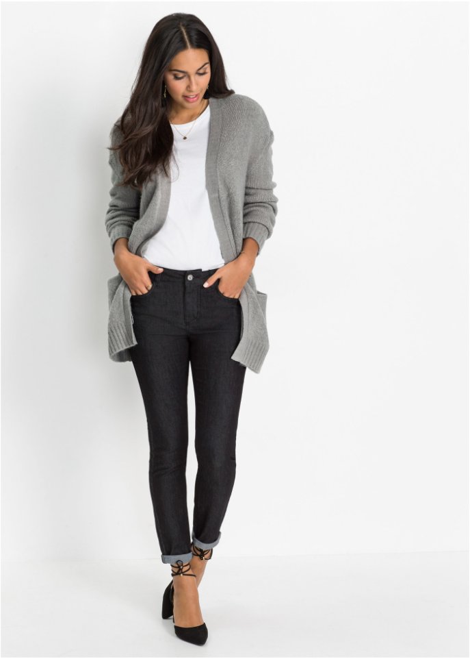 Super-Stretch-Jeans aus leichtem Material