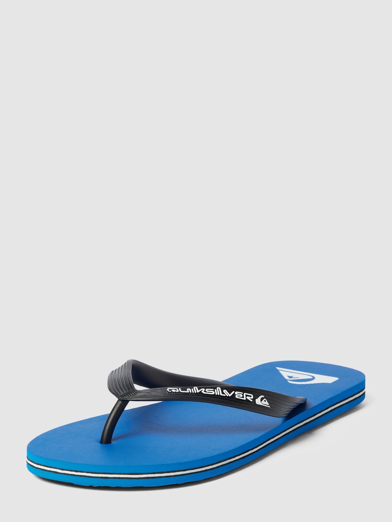 Zehentrenner mit Label-Details Modell 'MOLOKAI CORE' in royalblau