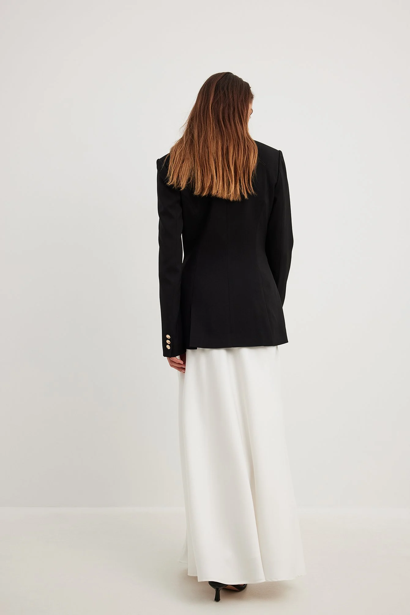Blazer mit Knopfdetail