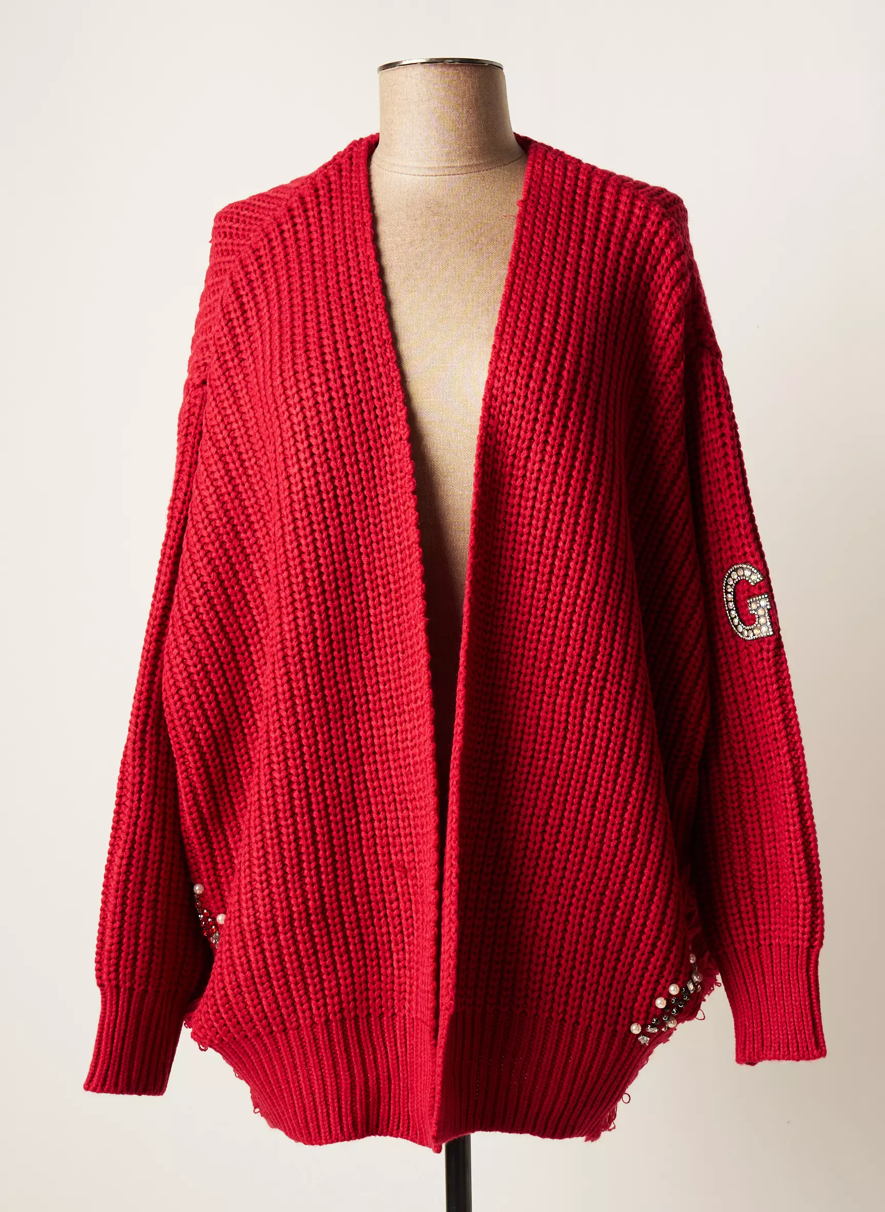 Gaudi Cardigans Femme couleur rouge