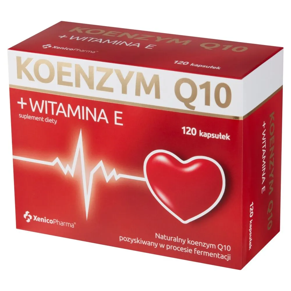 Xenico koenzim Q10 + vitamin E 120 kapsula