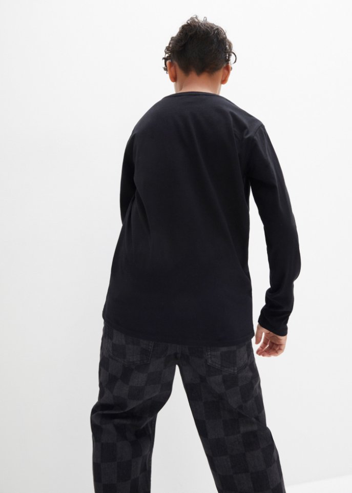 Jungen Langarmshirt Darth Vader