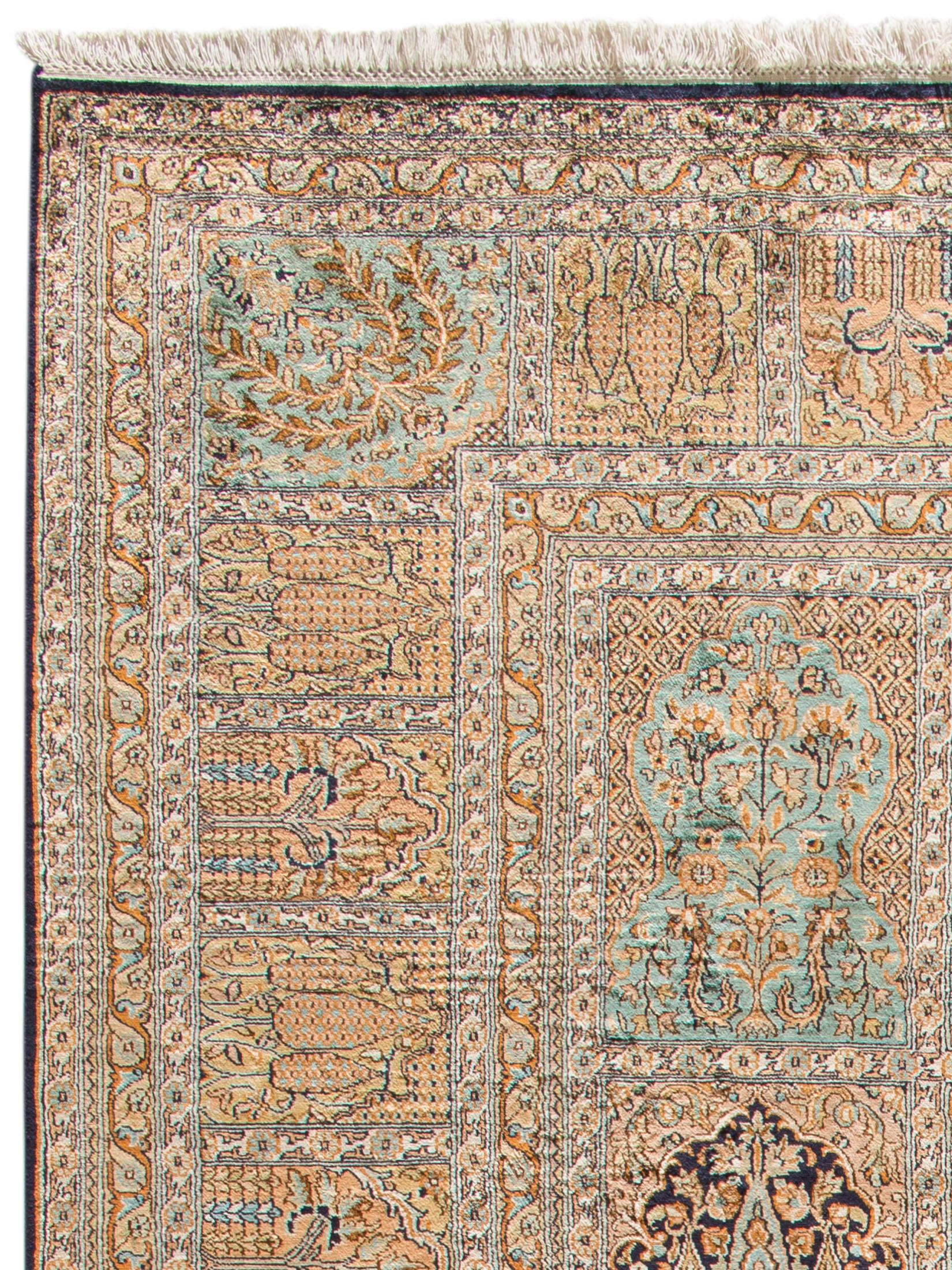 Kaschmir Seide 16/16 ca. 246 x 336 cm, Unikat / Einzelstück