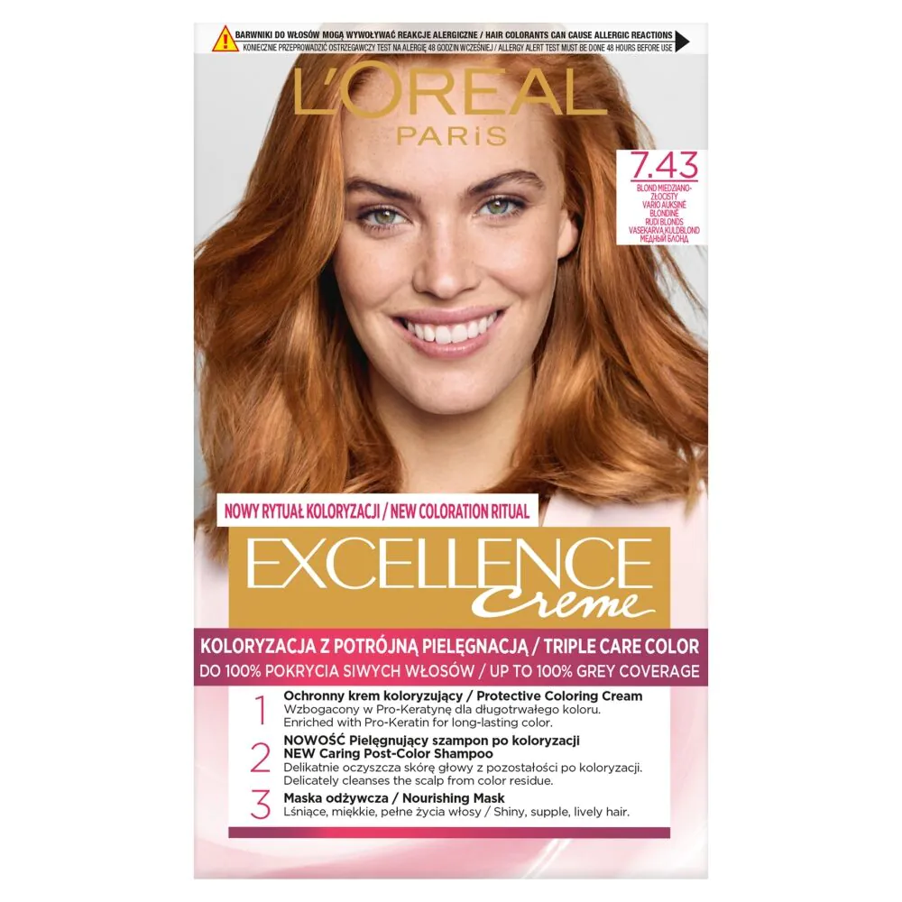 Farba za kosu Excellence 7.43