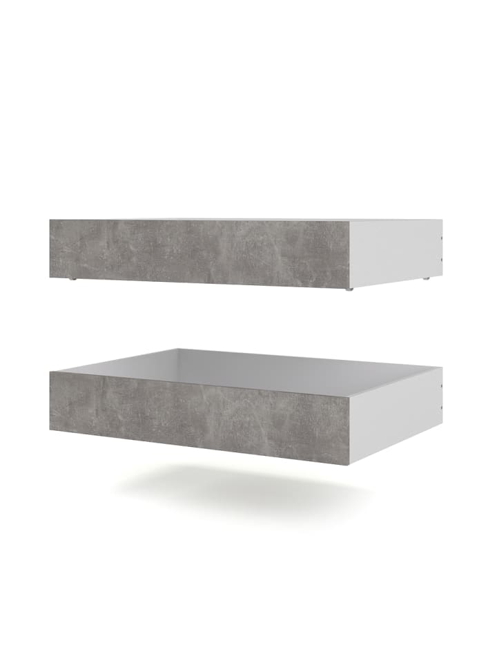 ebuy24 Bett Nada Beton Dekor 94 x 67 cm günstig kaufen onesize