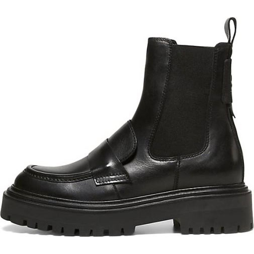 Marc O'Polo Chelsea-Boot im College Style aus softem Kalbleder