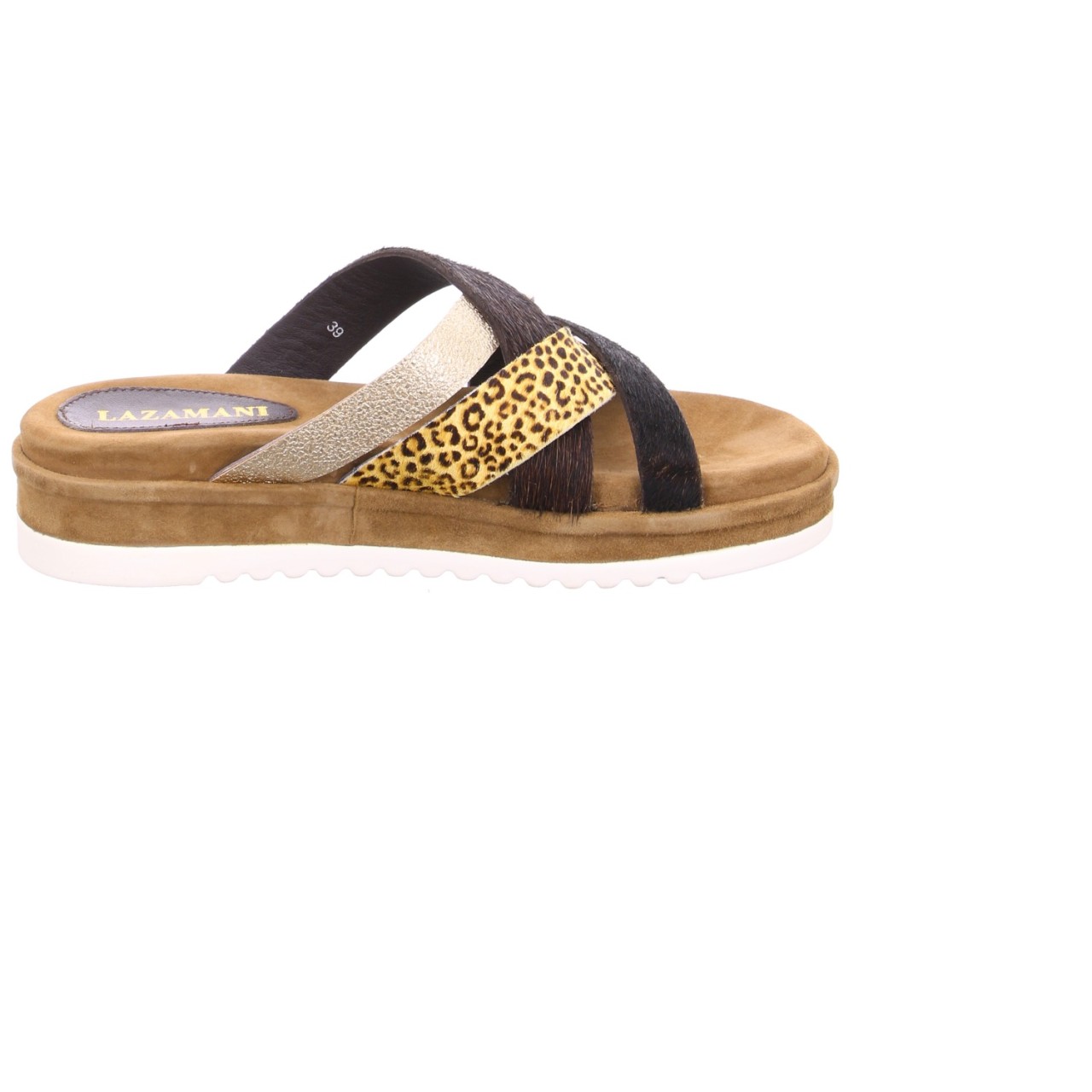 LAZAMANI Klassische Sandalen braun
