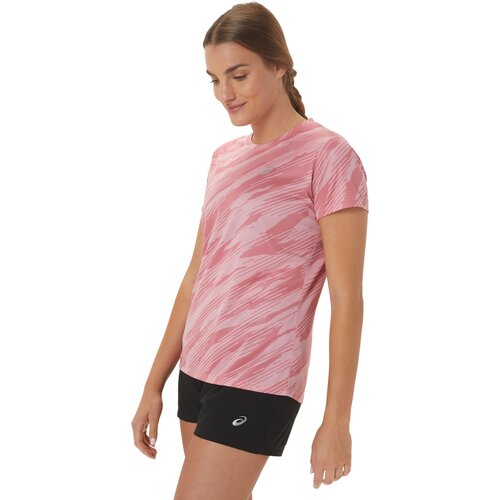 DAMEN T-SHIRT CORE ALL OVER PRINT SS TOP
