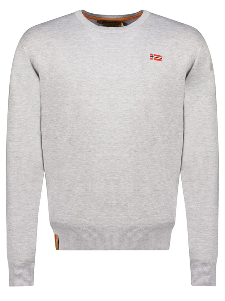 Geographical Norway Pullover in Grau günstig kaufen