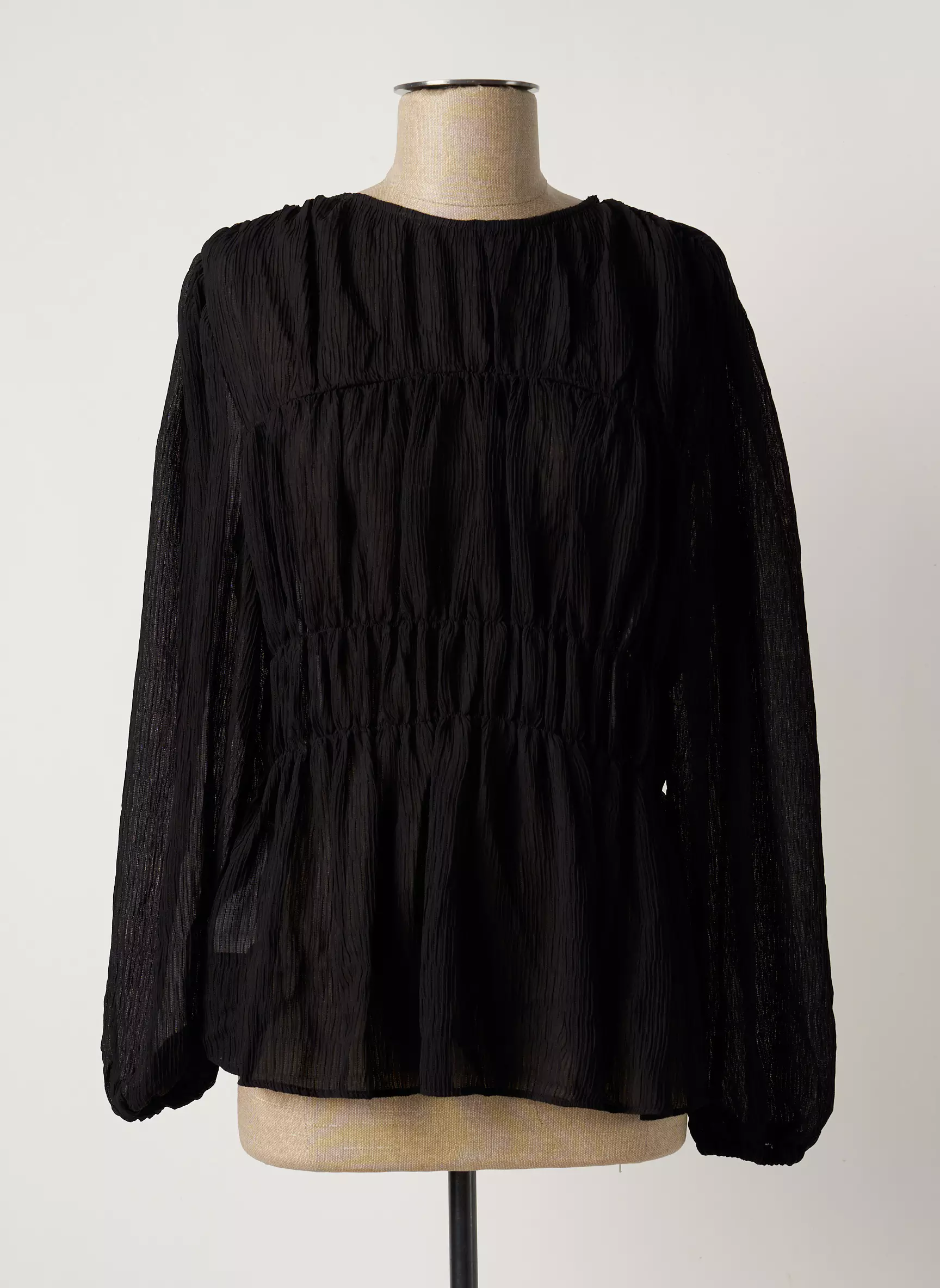 Mango Blouses Femme couleur noir