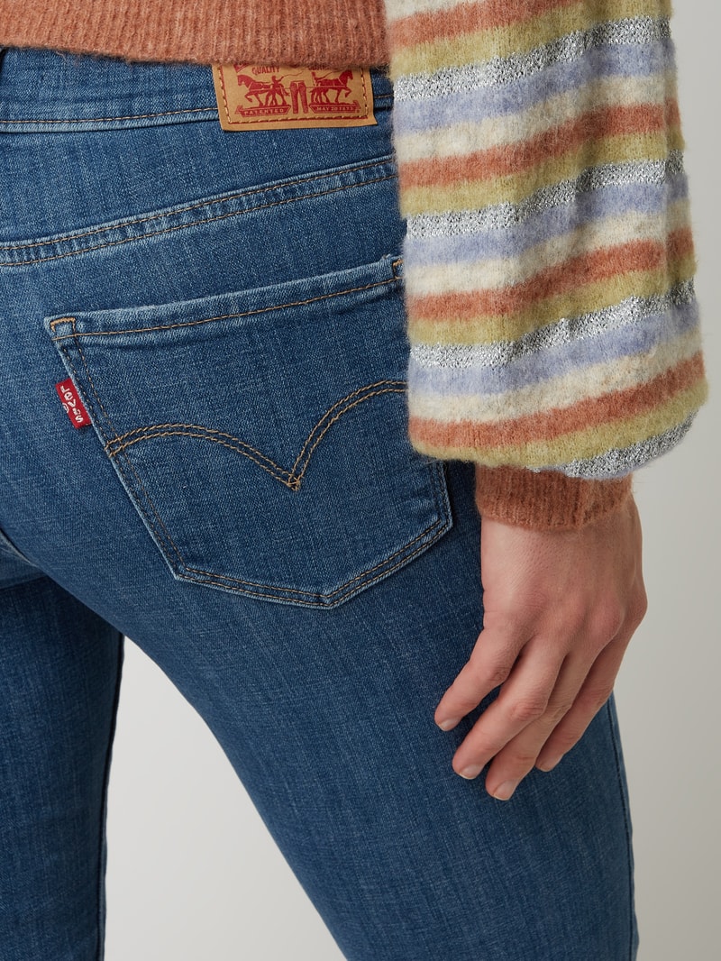 Shaping Straight Fit Jeans mit Viskose-Anteil Modell '314™' in blau