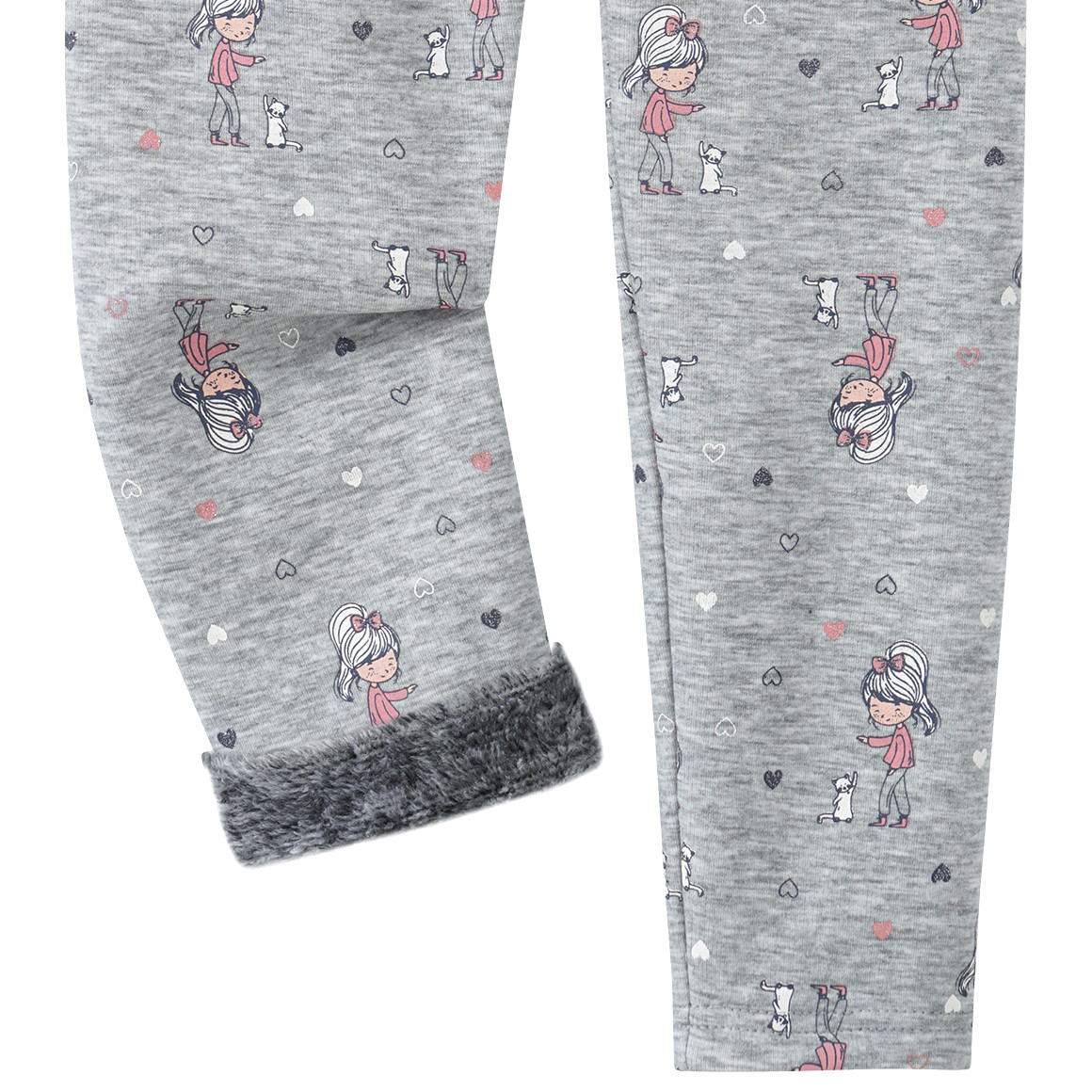 Mädchen Thermo-Leggings mit Glitzerdetails