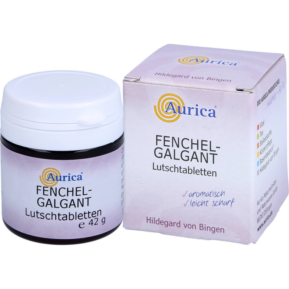 FENCHEL-GALGANT-Lutschtabletten Aurica