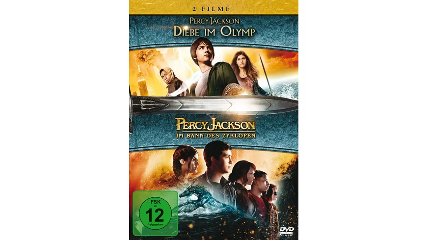 Percy Jackson 1&2  [ 2 DVDs]