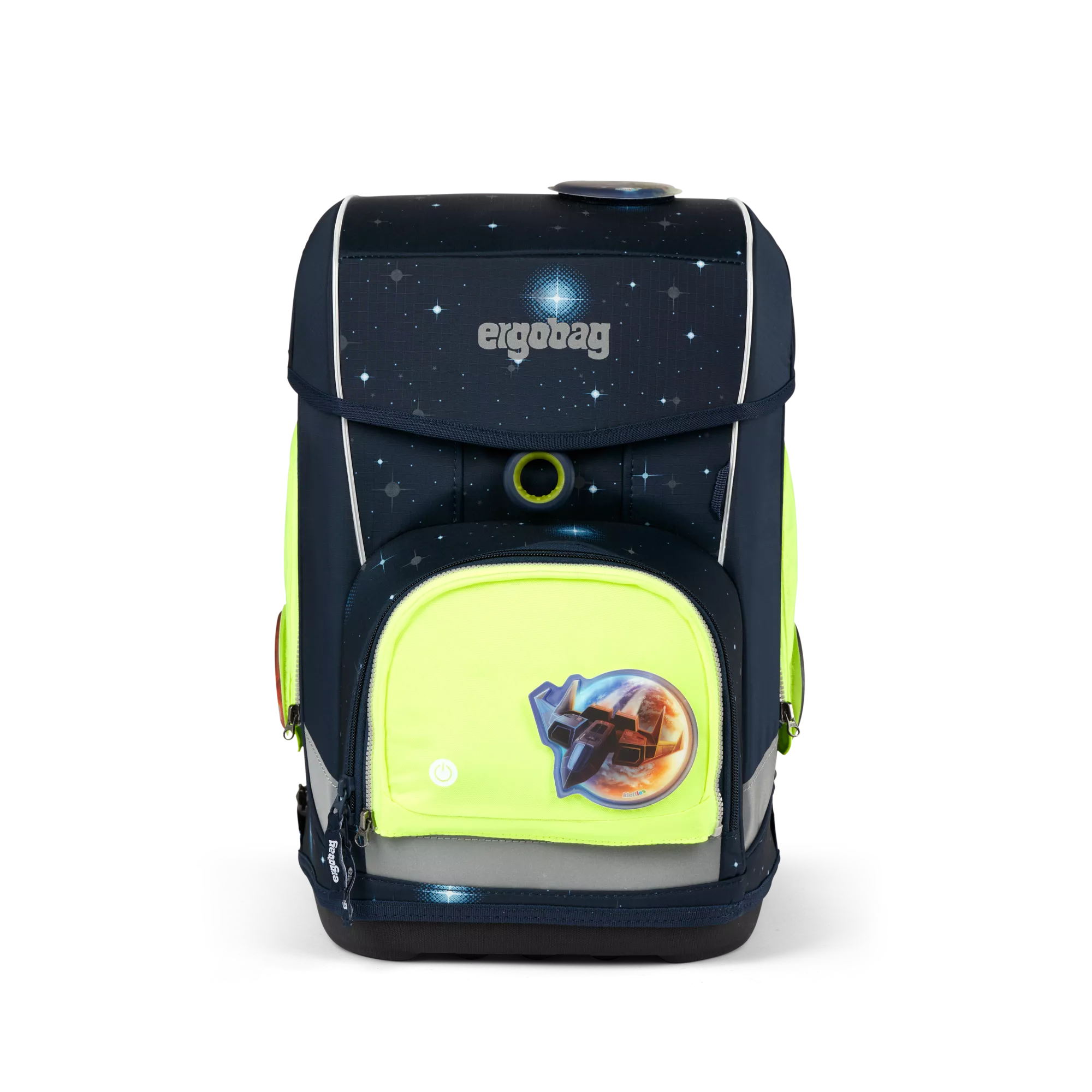 ergobag Fluo LED Zip Set Gelb