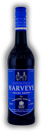 Harveys Bristol Cream Blue Bottle Harveys Bristol Cream Blue Bottle Harveys Bristol Cream Blue Bottle nuancenreich und ausgewogenen. 0,75	 Liter - Vol 17,5%