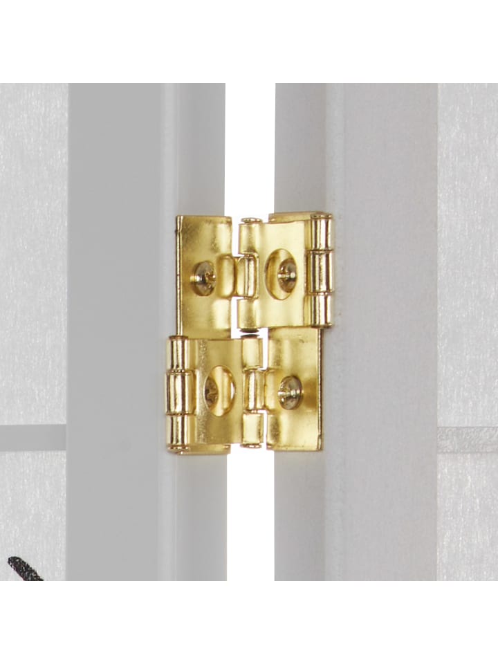 Homestyle4u 3-tlg. Paravent in Weiß 132x175 günstig kaufen onesize