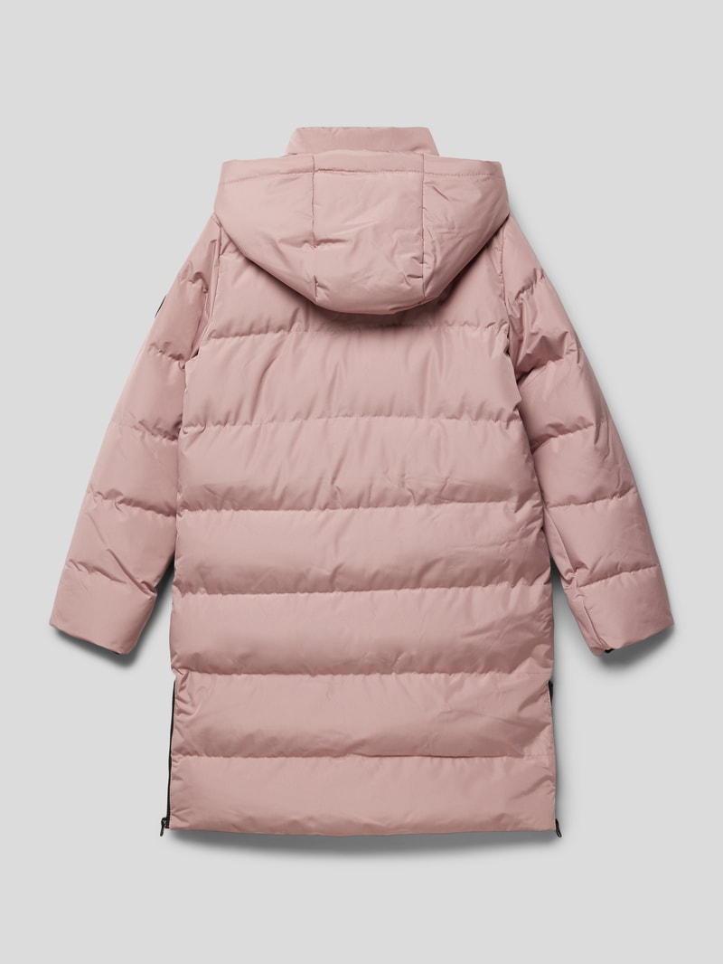 Steppjacke mit Kapuze Modell 'Riggy' in altrosa