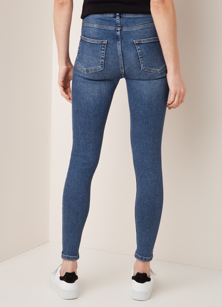 Blugi Whistles cu talie medie, croială skinny și elastic în talie
