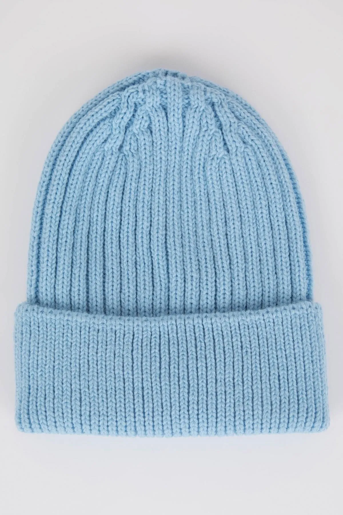 DeFacto  Gewebte, beschriftete Strickmütze für Babys (Jungen) Y6262a223wn