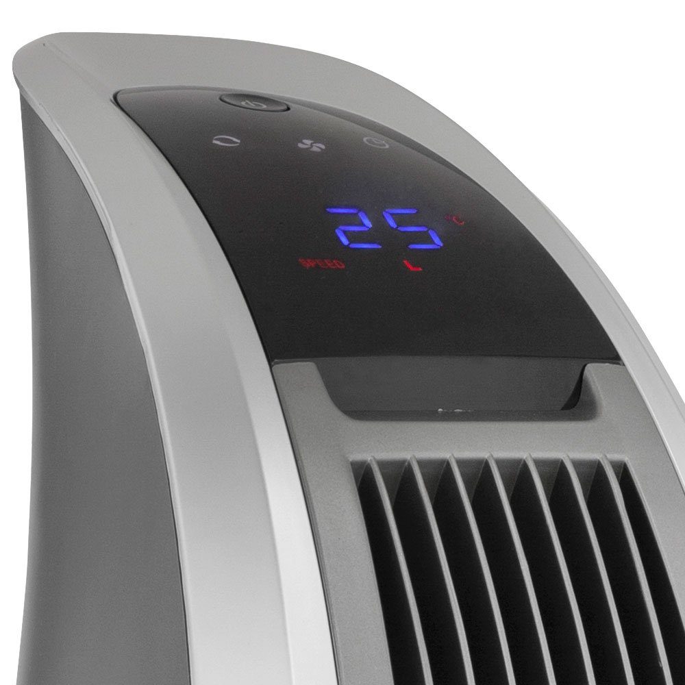 etc-shop Turmventilator, Stand Ventilator Säule Tower 120 W Fernbedienung 4 Stufen Lüfter