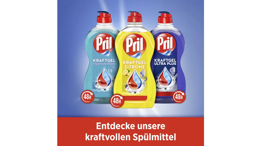 Pril Handspülmittel Kraftgel Zitrone 450 ml