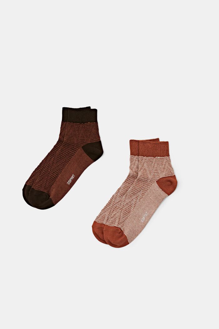 2er-Set strukturierte Socken