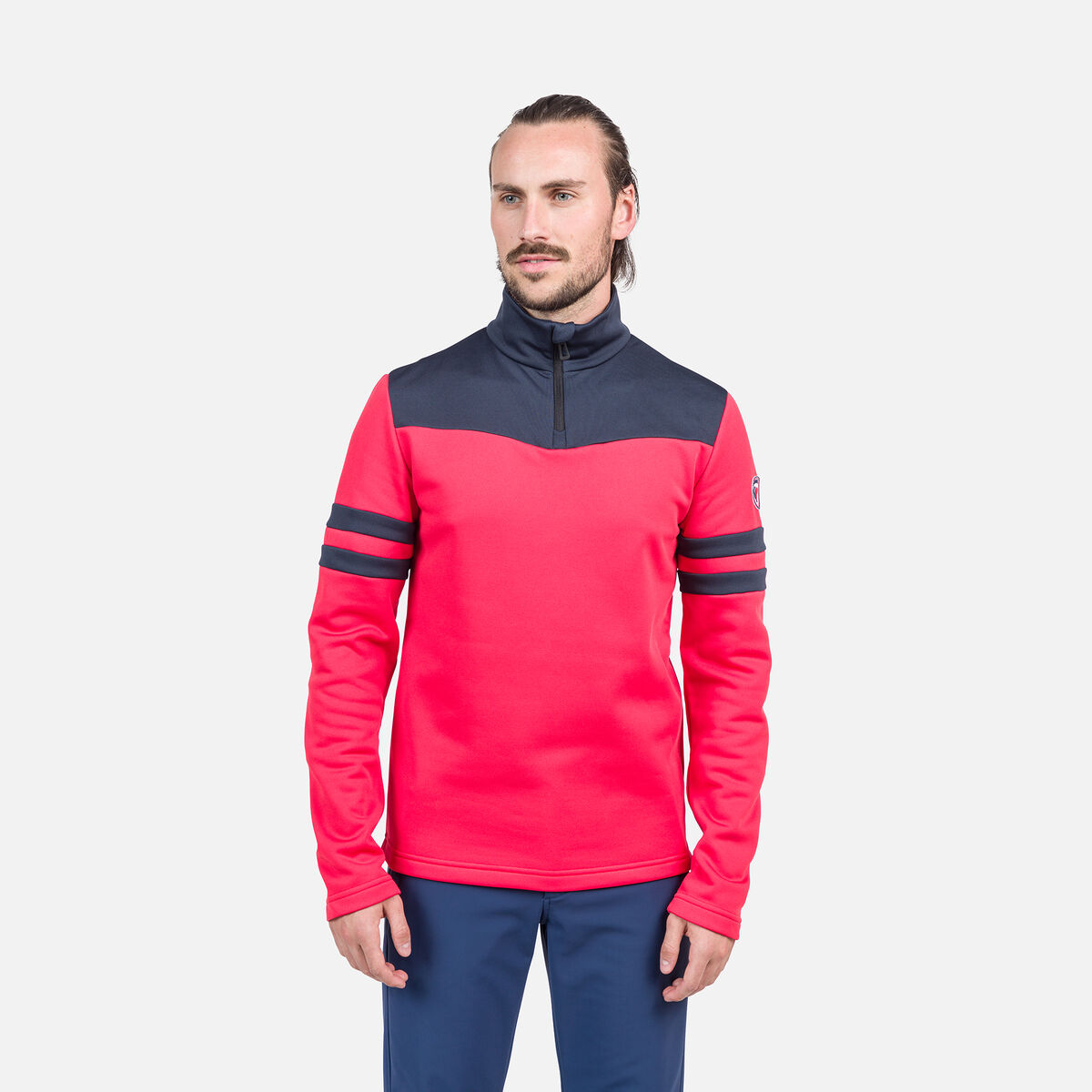Resort Herren-Baselayer mit halbem Reißverschluss