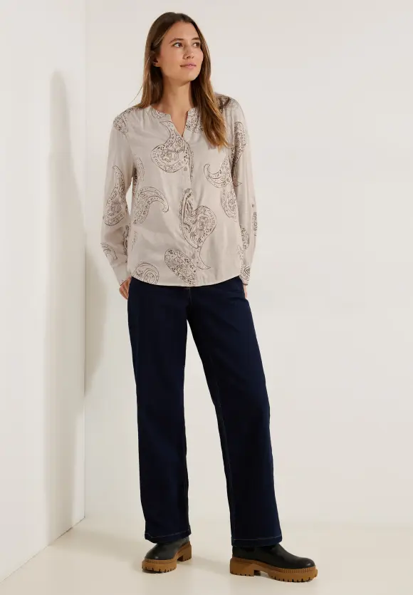 CECIL Bluse mit Paisley Print