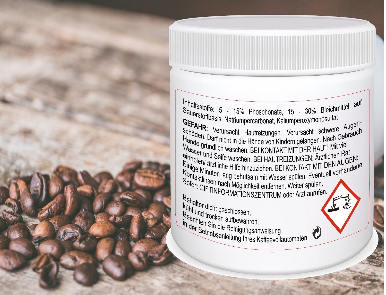 RENZ Reinigertabs a`2g Reinigungstabletten (passend für Kaffeevollautomaten und Siebträgermaschinen, [25-St. wie Siemens Bosch DeLonghi Melitta Beem Krups Philips Gastroback Sage in Dose)