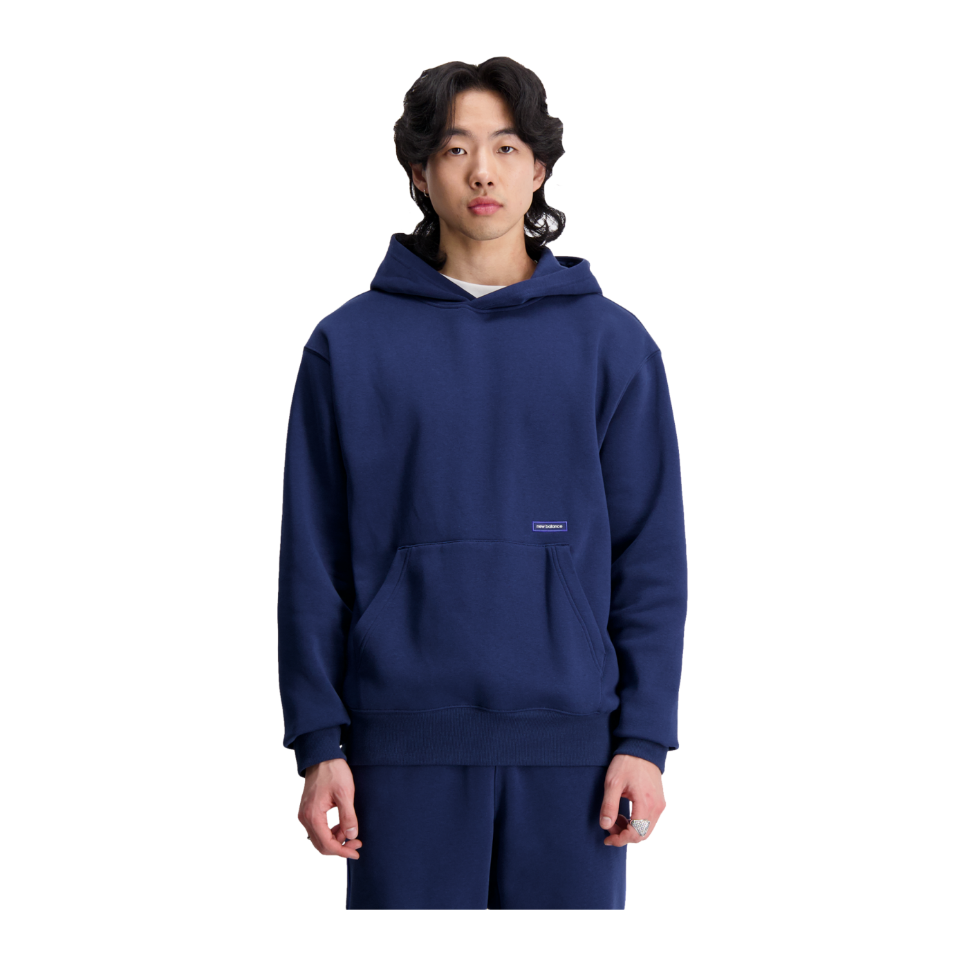 New Balance Essentials Winter Hoody Grau F053