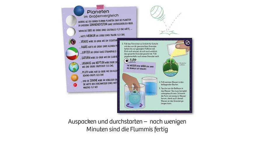 KOSMOS - Experimentierkasten Flummi-Planeten