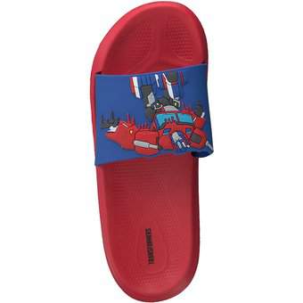 Transformers Badepantolette in blau