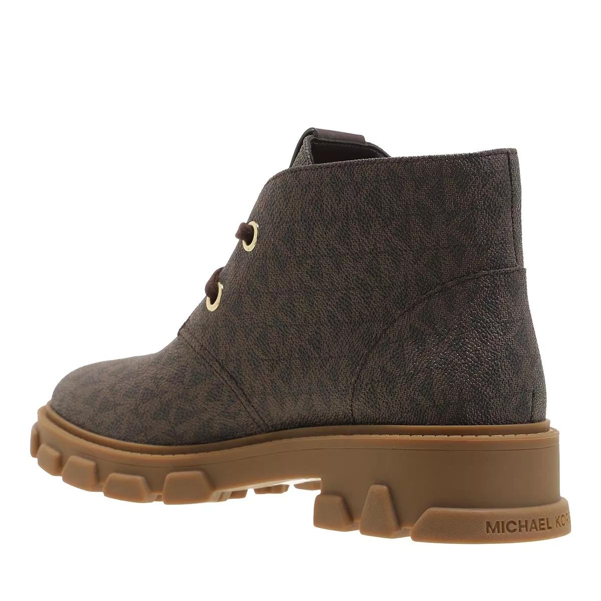 MICHAEL KORS Schnür-Stiefeletten braun Schnürstiefel