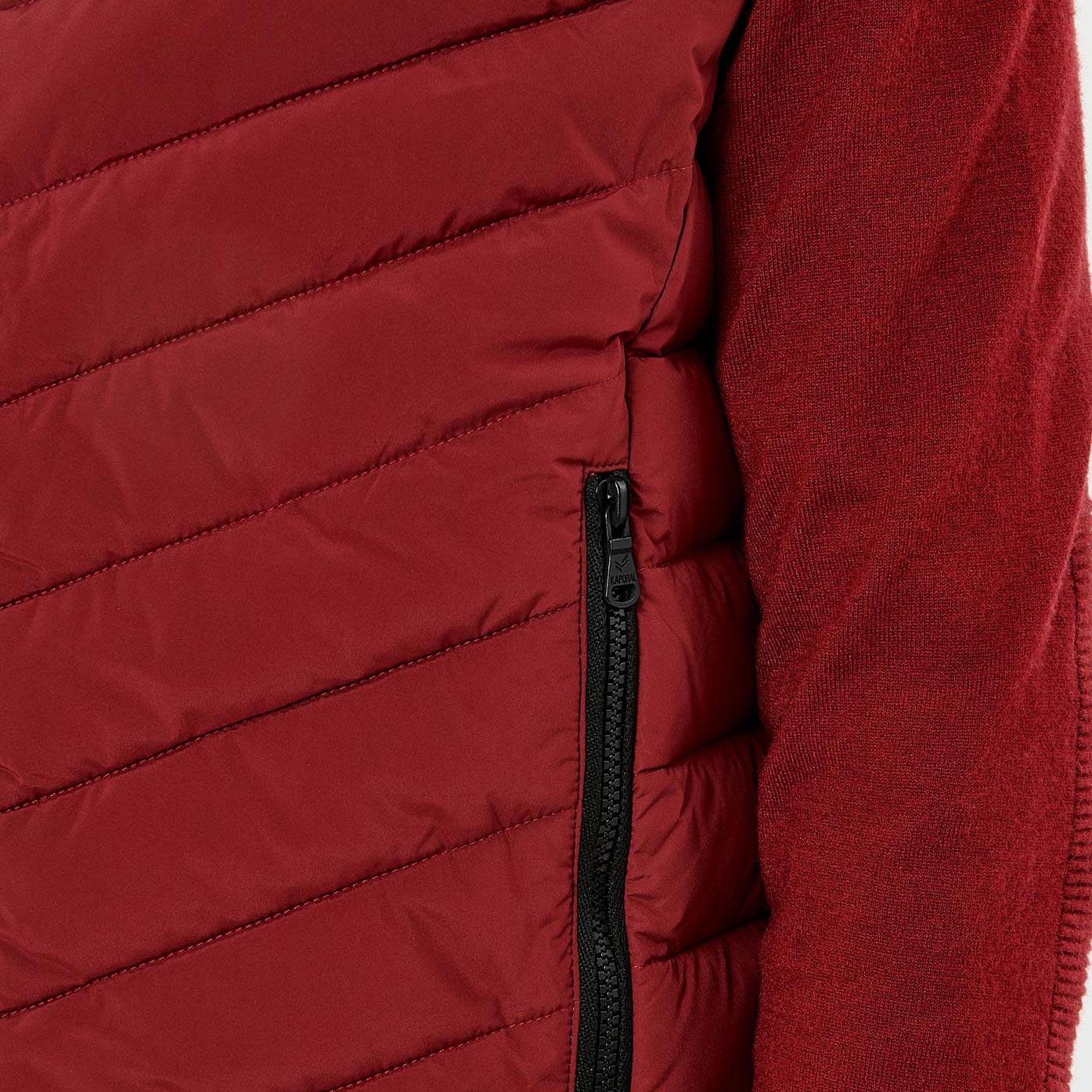 SONA   Doudoune fine bordeaux homme