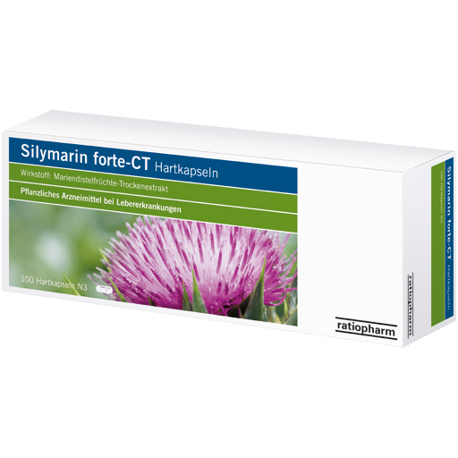 SILYMARIN forte-CT Hartkapseln  100 St  Hartkapseln
