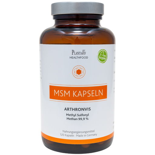 MSM KAPSELN Arthronvis Methyl Sulfon.Methan 99,9%  120 St  Kapseln