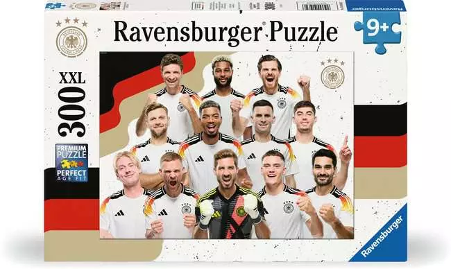 Kinderpuzzle ab 9 Jahren - Nationalmannschaft DFB 2024 - 300 Teile