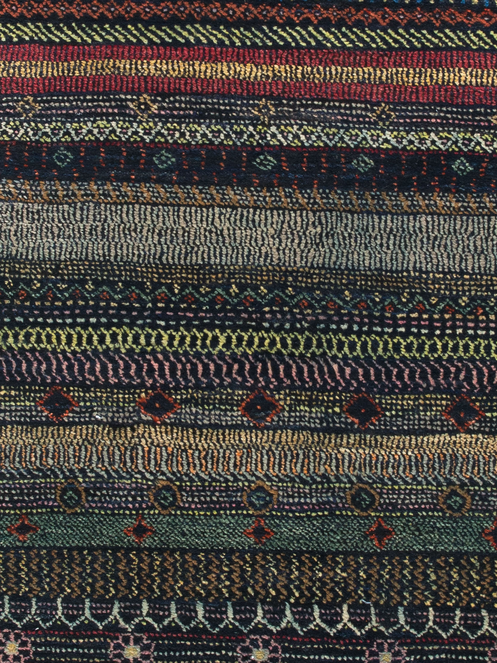 Contemporary Gabbeh ca. 79 x 311 cm, Unikat / Einzelstück