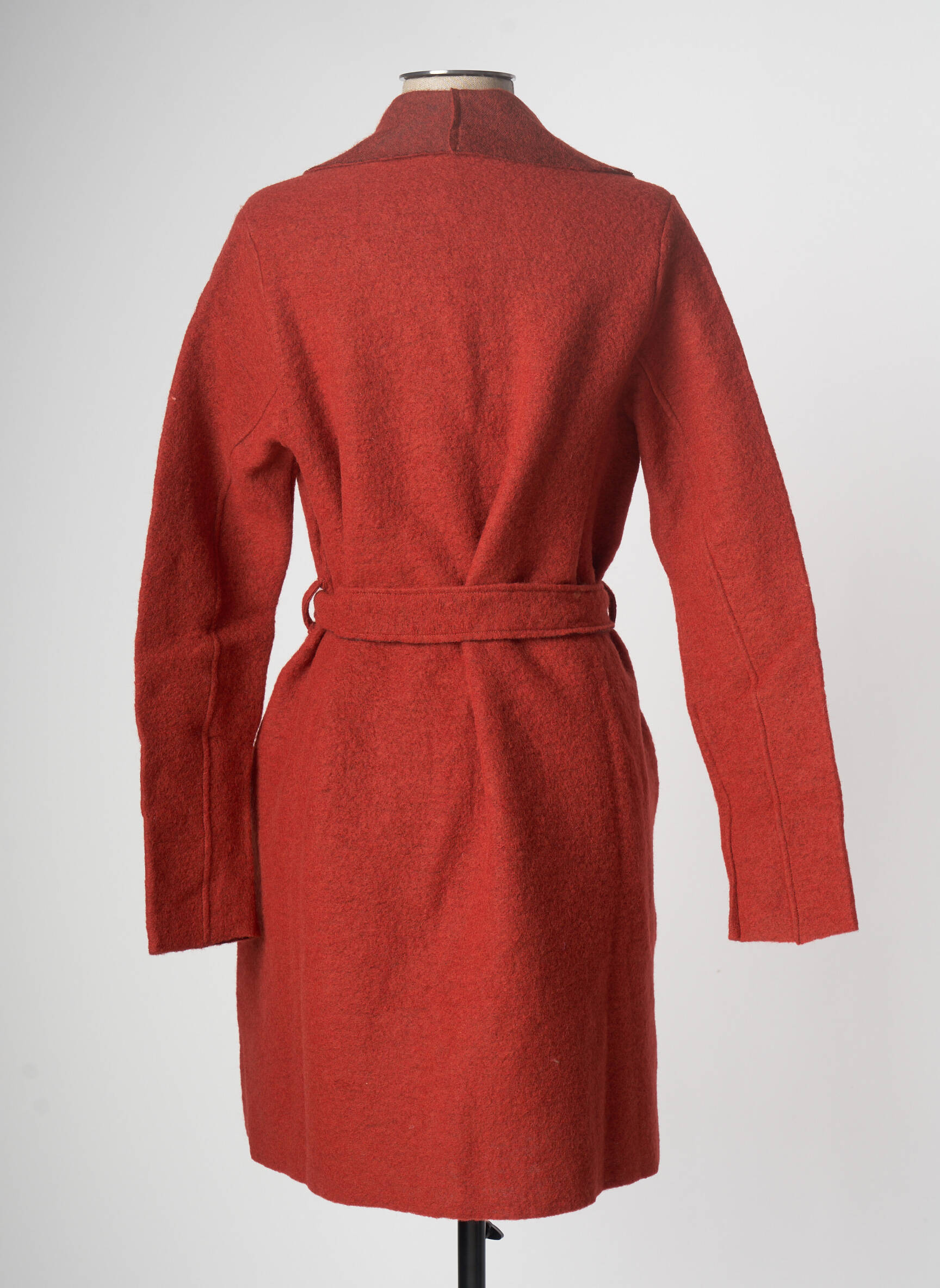 Maloka Manteaux Longs Femme couleur rouge