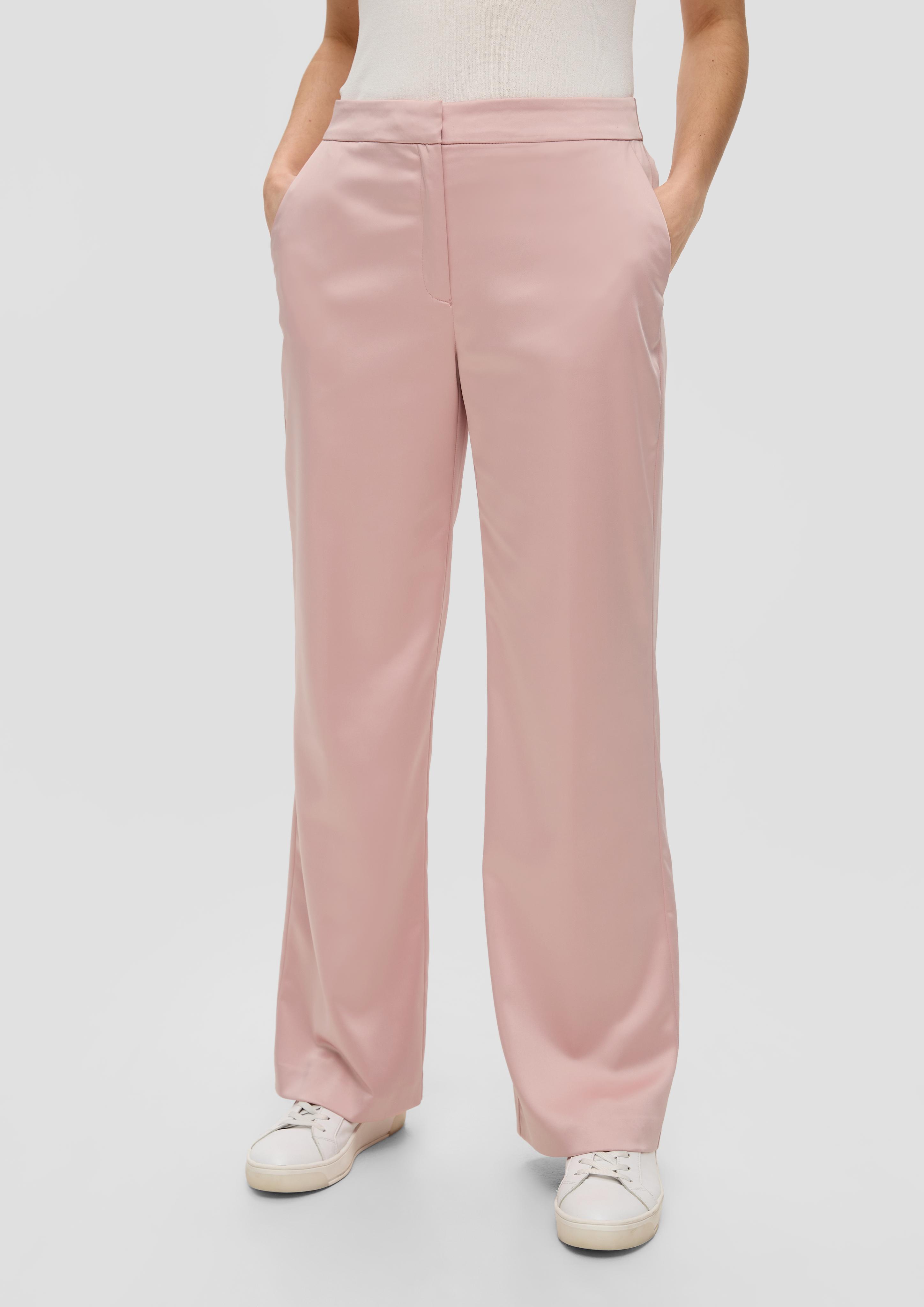 Satinhose mit weitem Bein  2140926-4128