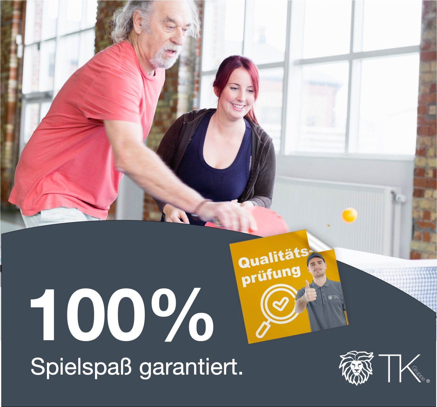 TK Gruppe Tischtennisball 48x Tischtennisbälle Bälle weiß Set 40 mm PingPong für Training