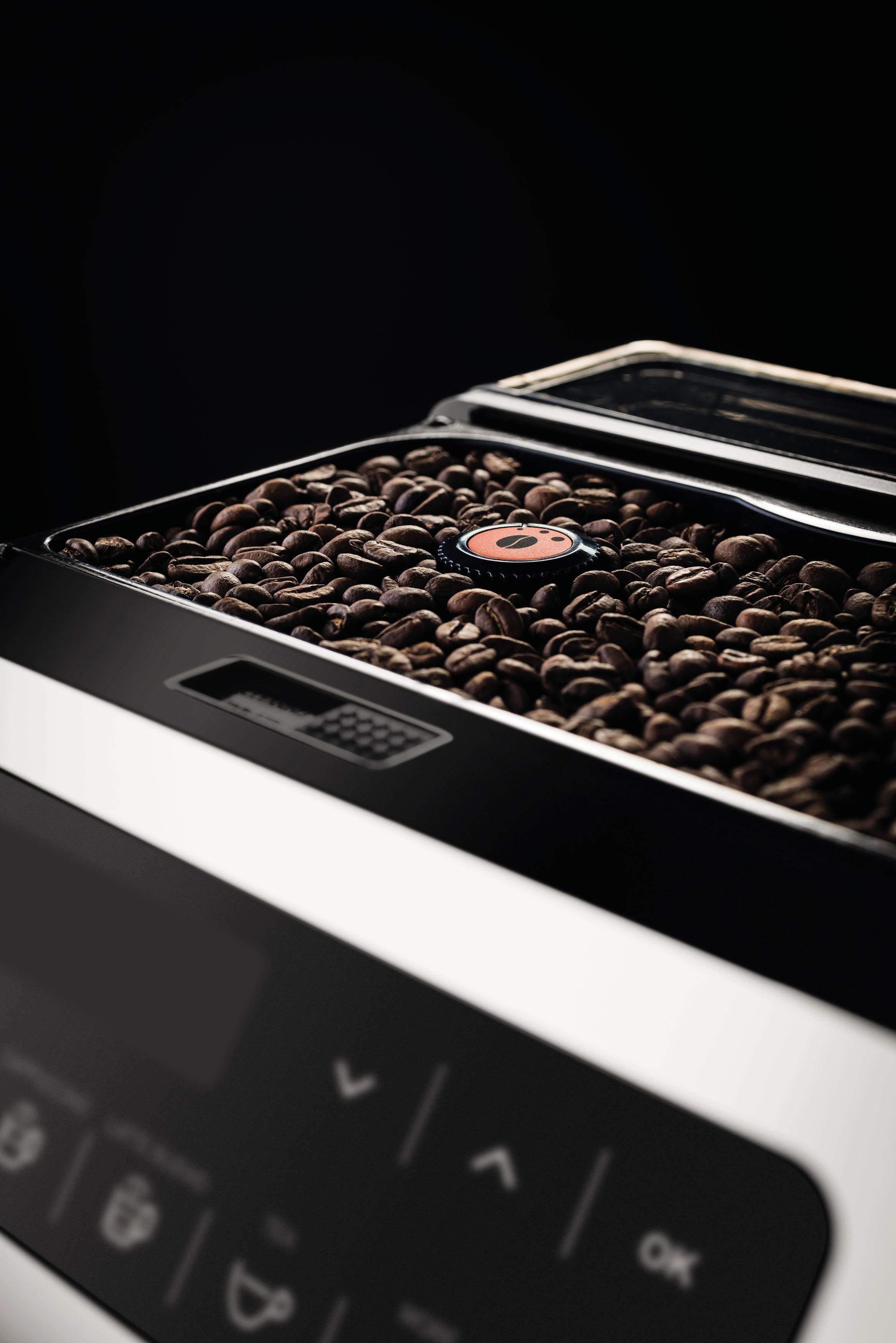 Krups Kaffeevollautomat EA891D Evidence, 12 Kaffee- und 3 Tee-Variationen, OLED-Display und Touchscreen