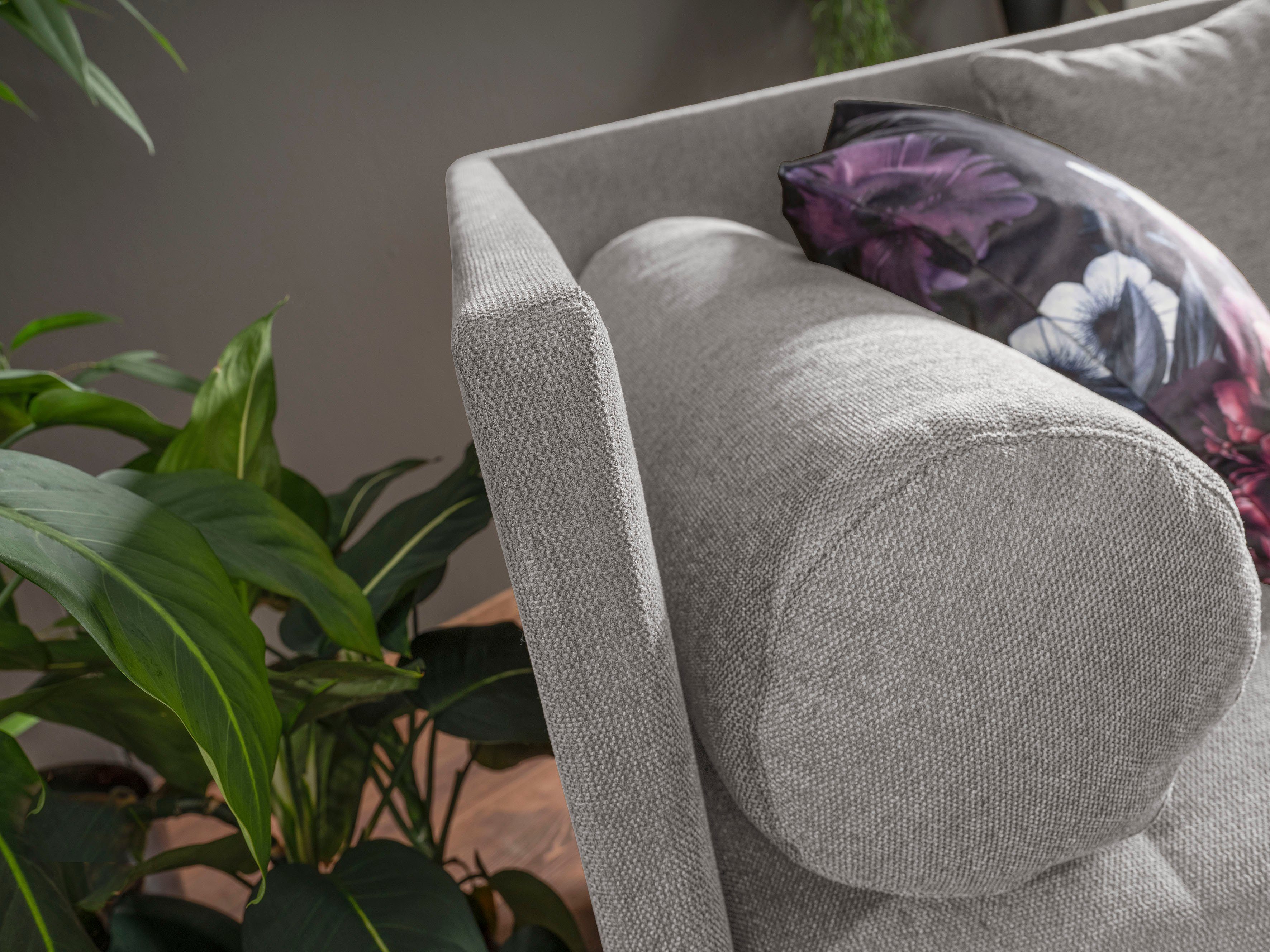 ADA trendline Schlafsofa Kona, 7-Zonen Taschenfederkernmatratze, Zierkissen-Set und Schlummerrollen