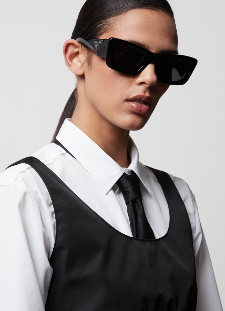 Prada Prada *PR 13ZS BLK SHN GRY