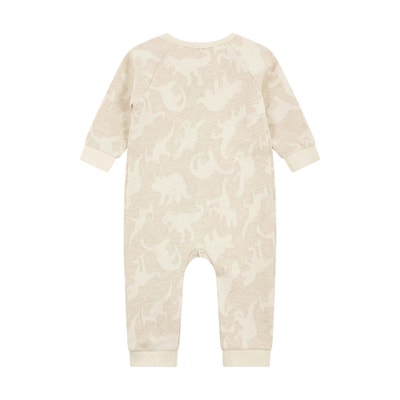 Strampler langarm, beige für Jungs