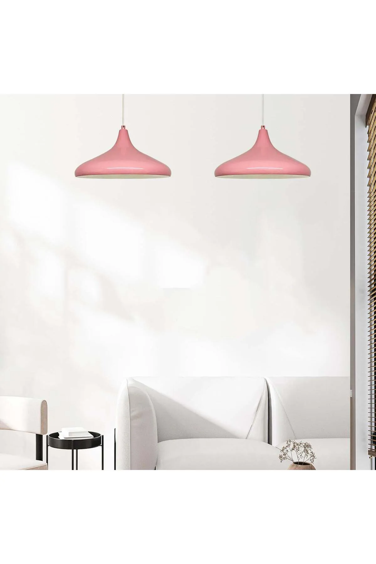 Bamyum  Champion 35cm E27 Rosa Pendelleuchte