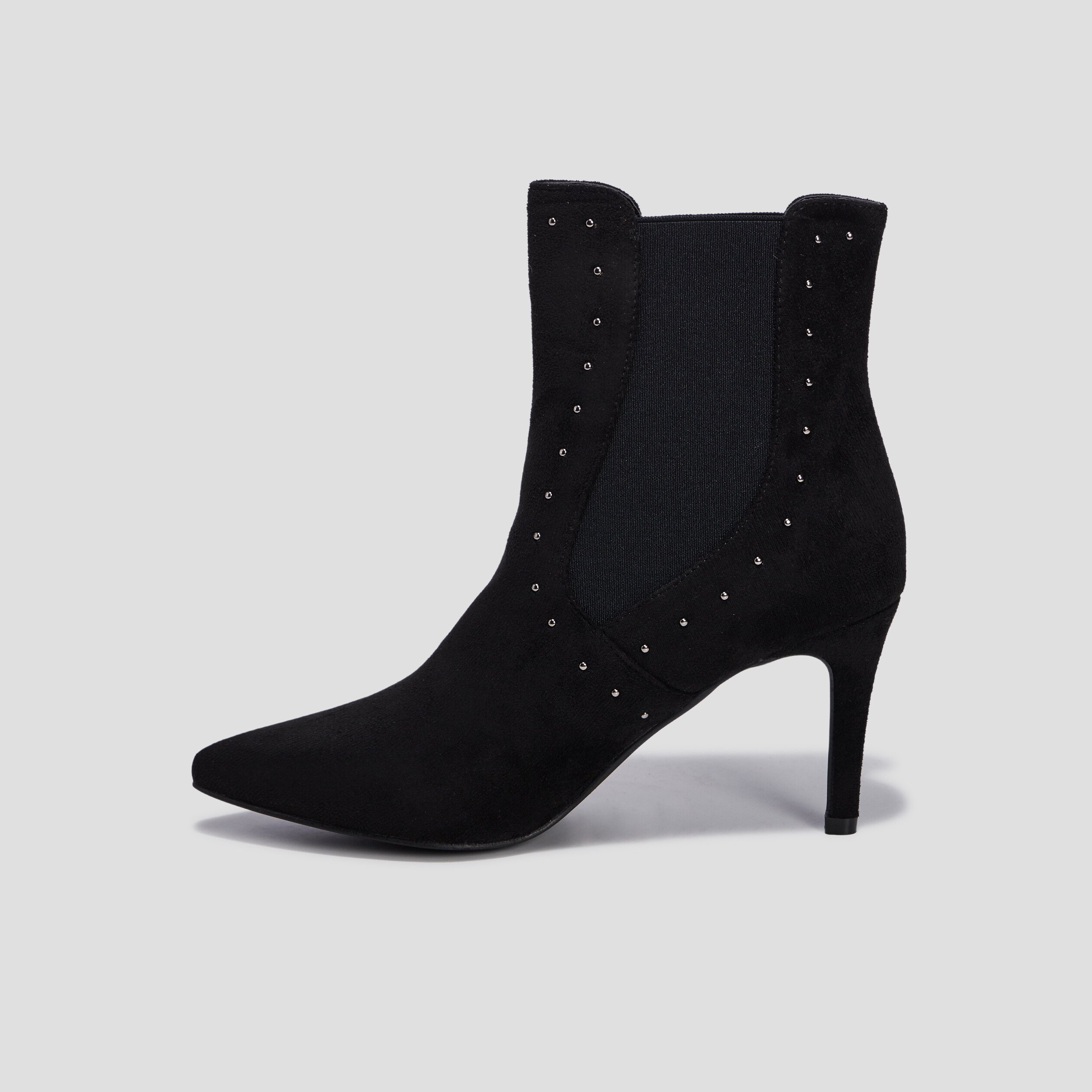Bottines à talons noir femme | La Halle