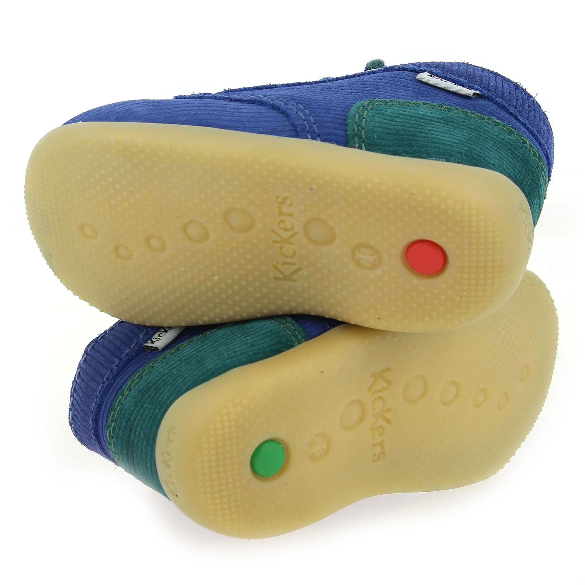 Kickers  BONZIP-2 X - Bleu Vert