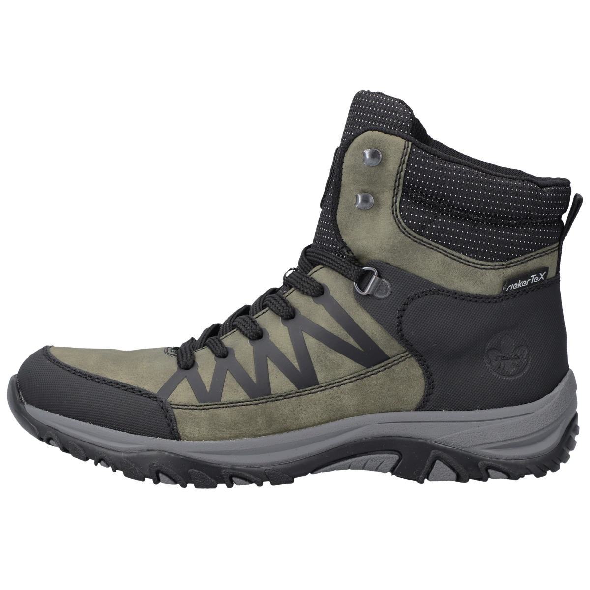 Rieker M9632 Schnürboots gruen